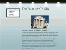Tablet Screenshot of galvinpatentlaw.com